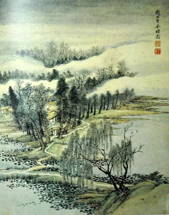 清赏王石谷仿古山水册