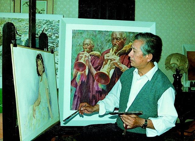 哈定把我国水彩画创作推向新高峰