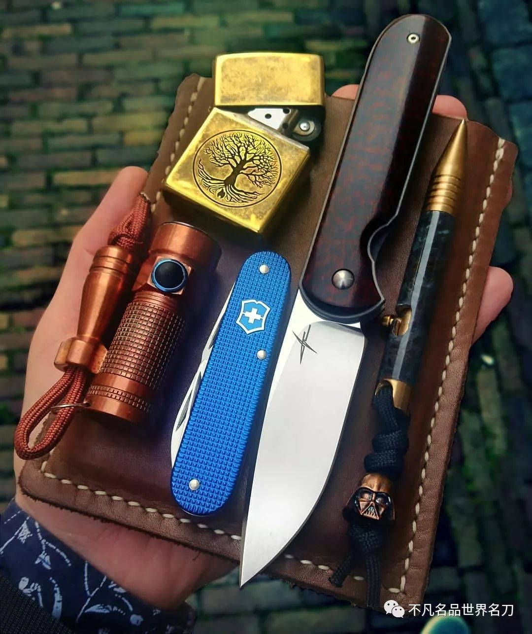 各种edc工具和刀搭配展示第八期