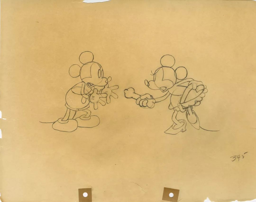 曾经是只兔子的米老鼠木木馆藏23迪士尼米老鼠制作绘图