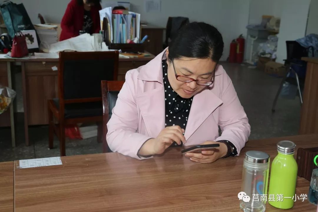 莒南一小61学习校园莒南县第一小学再度掀起学习强国学习热潮