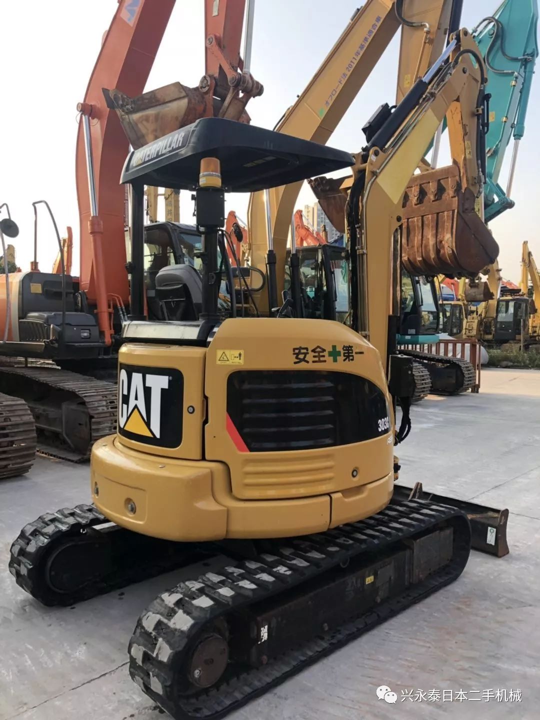 【深圳现货】卡特303ccr 02903# 2012年产 工作时间:1025