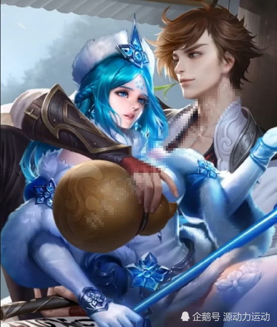 王者荣耀李白好渣一英雄到处组cp昭君都绿成草原了