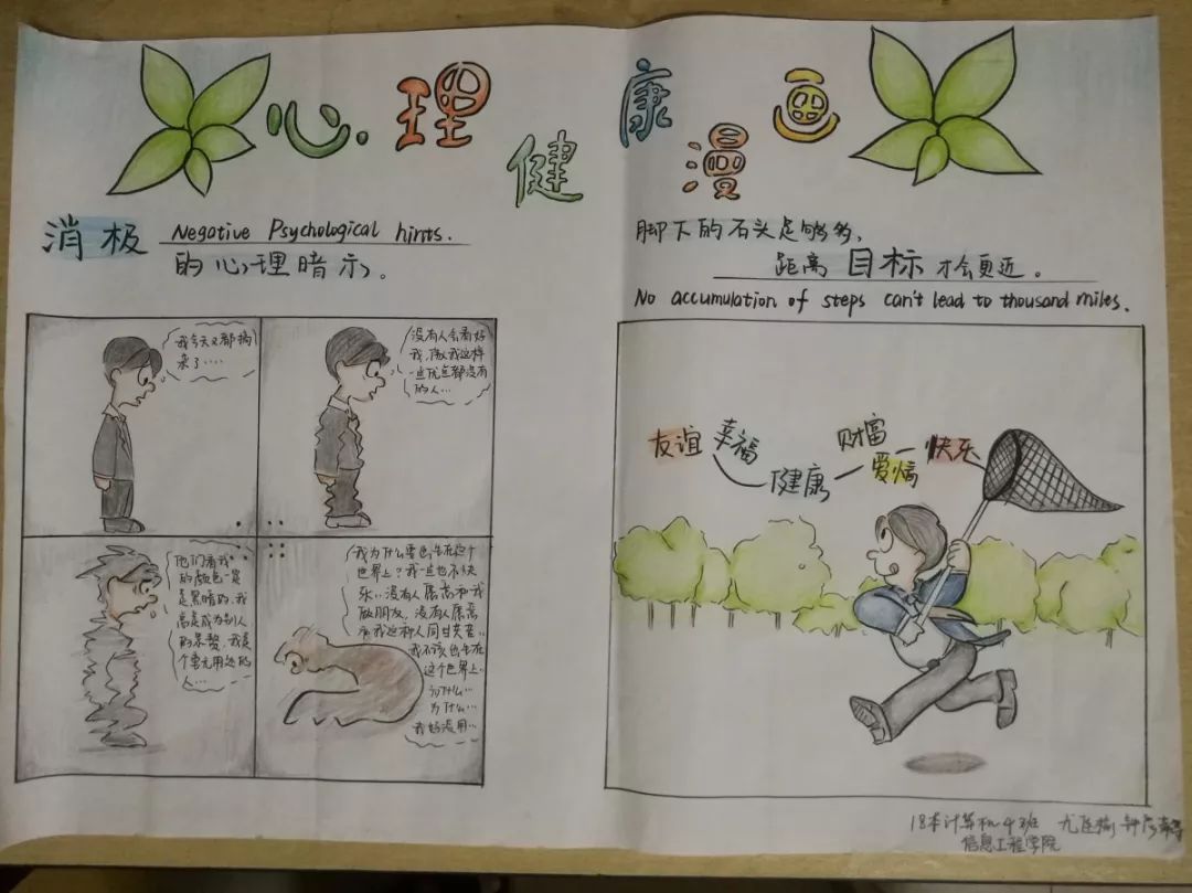 心理漫画图片自爱图片