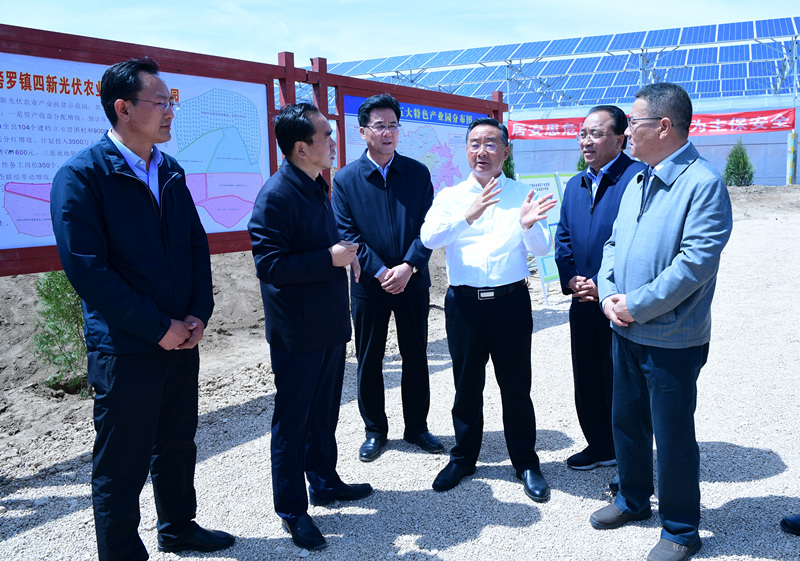 唐仁健在定西调研"3 1"冲刺清零行动落实情况