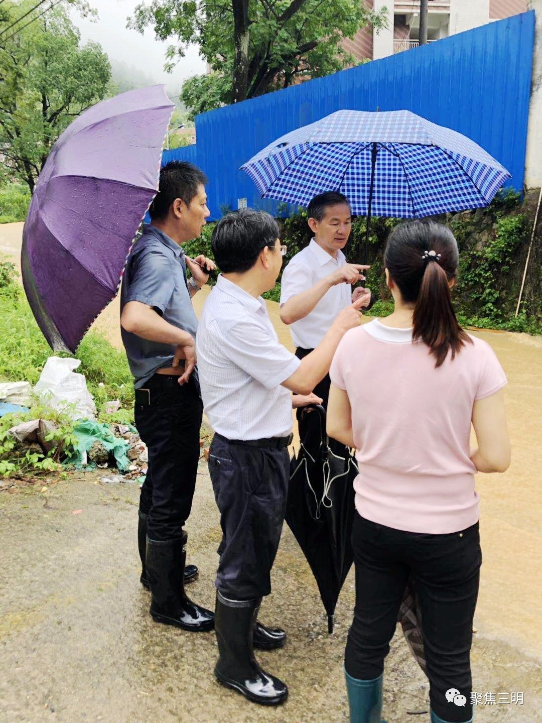 市委书记林兴禄到防抗暴雨一线检查指导工作