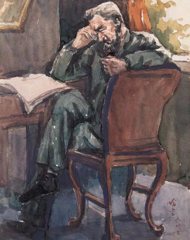 哈定把我国水彩画创作推向新高峰