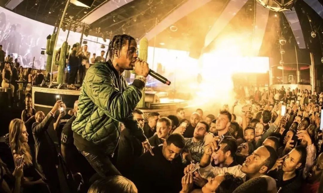 自2014 年至今,travis scott的每张新专辑,不仅有大咖助阵.