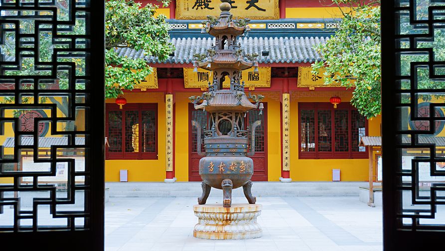 上海崇明广福寺图片