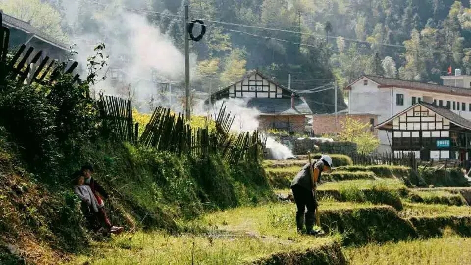 新化正龍古村的煙火氣