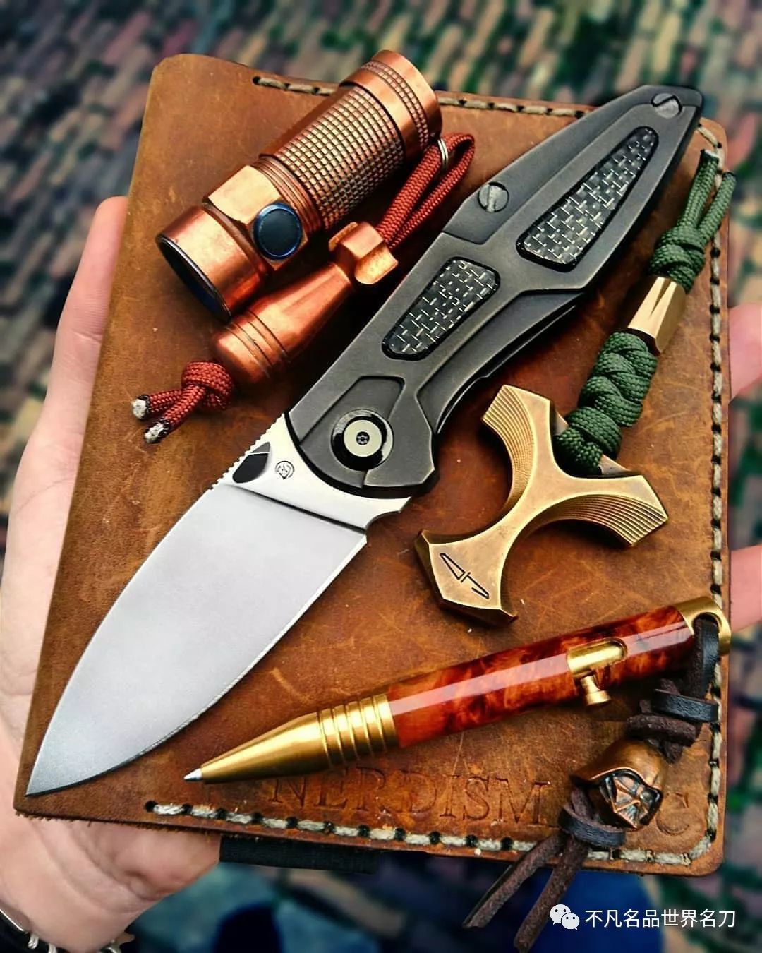 各种edc工具和刀搭配展示第八期