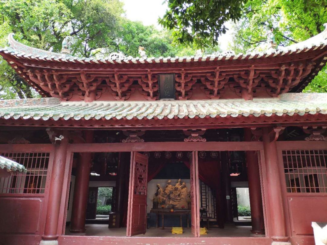 老照片中寻广州记忆五仙观原曾有山门通明阁牌楼