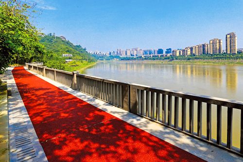 泸州沱江二桥至沱江三桥南岸绿道重新开放
