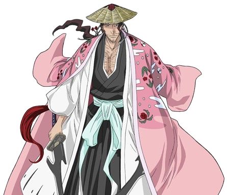 《 死神 》中的人物,尸魂界护廷十三队中的前任八番队队长,左右手都擅