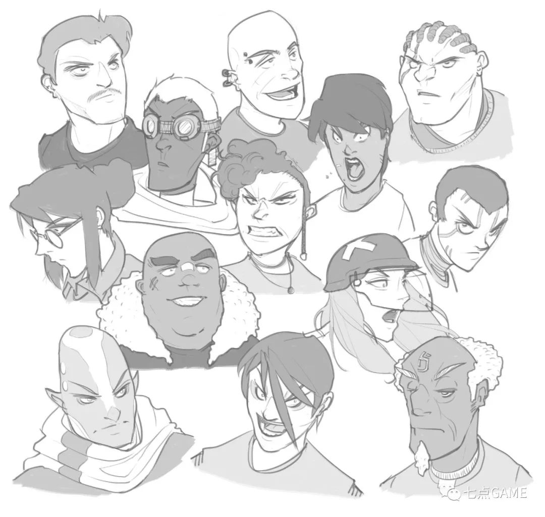 百人百像美式头像表情参考7game