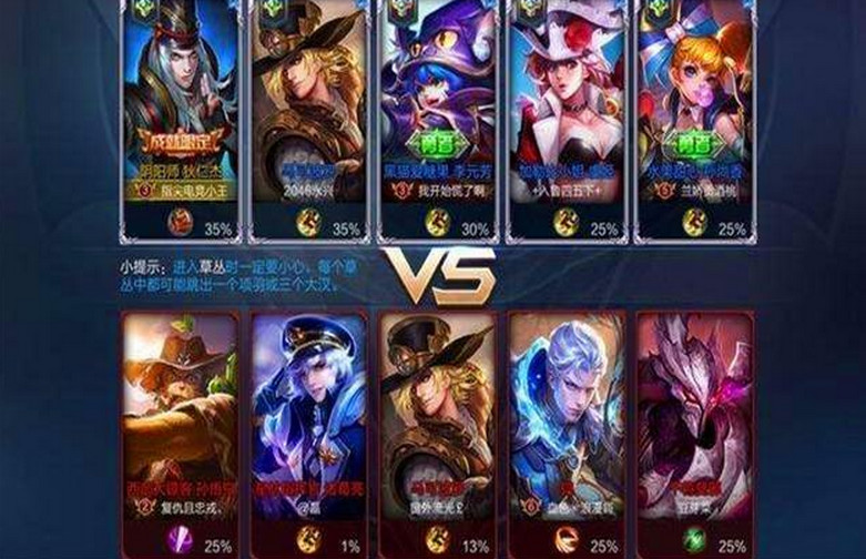 王者荣耀5v5图片阵容图片