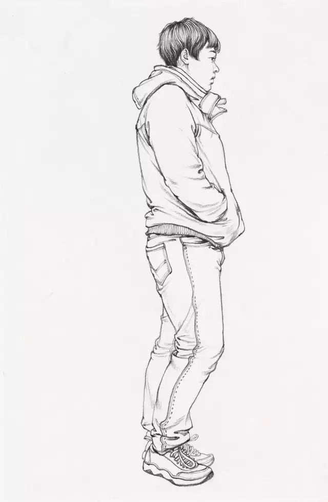 画速写数十个不同临摹角度