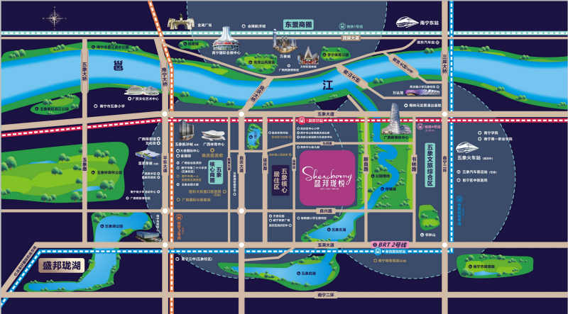 南宁盛邦珑悦98-128㎡的新品即将限价首开