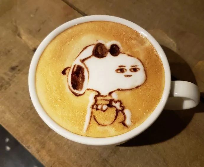 这位师傅你这咖啡拉花疯了吗?_表情