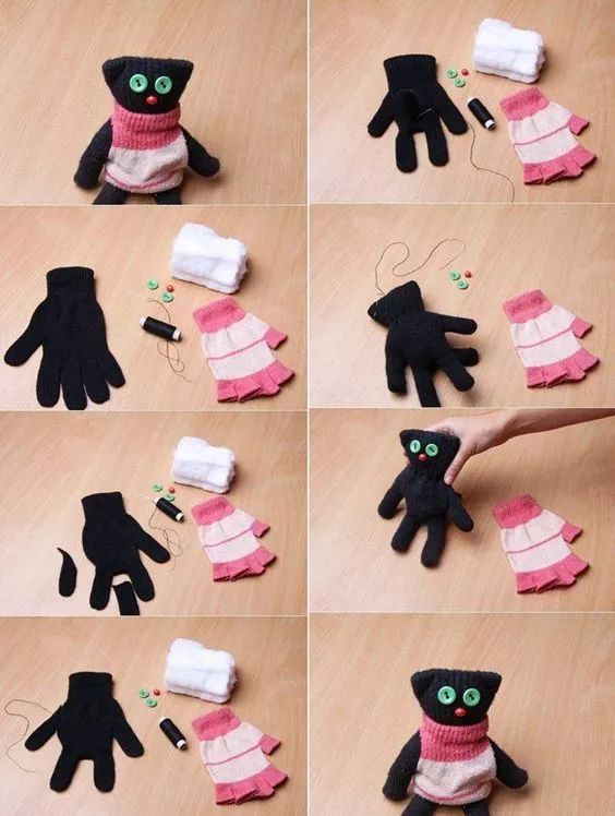 秋冬的袜子不要丢,这样做个小玩偶孩子们都喜欢