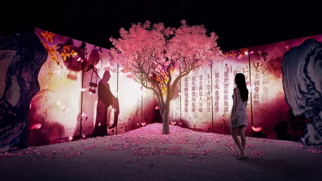 预售倒计时我做了一个红楼梦剧幕式互动光影艺术展