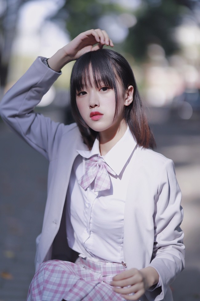 jk制服学姐是在等谁呢