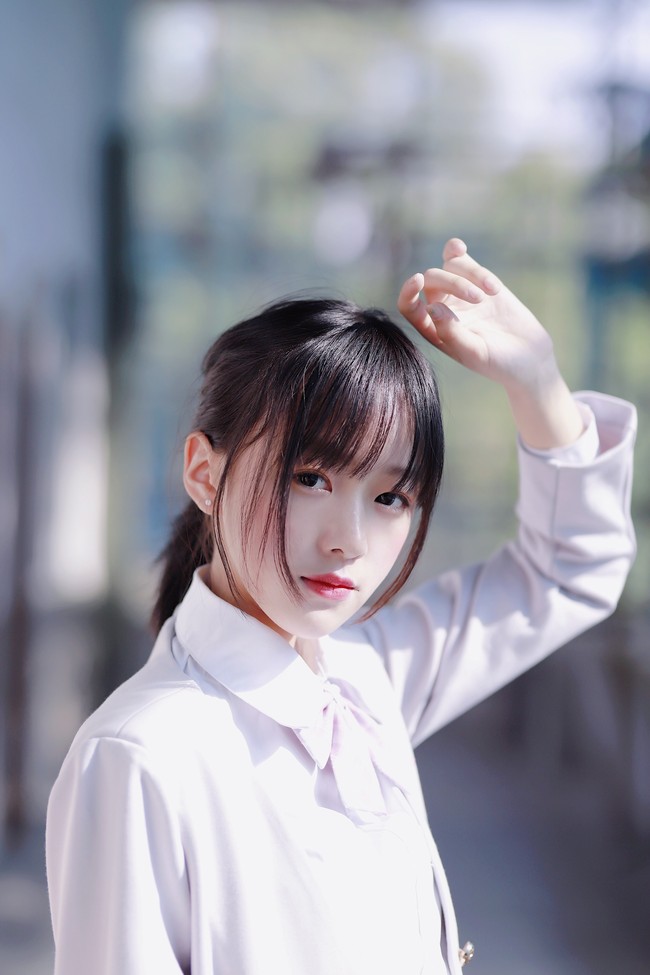 jk制服学姐是在等谁呢