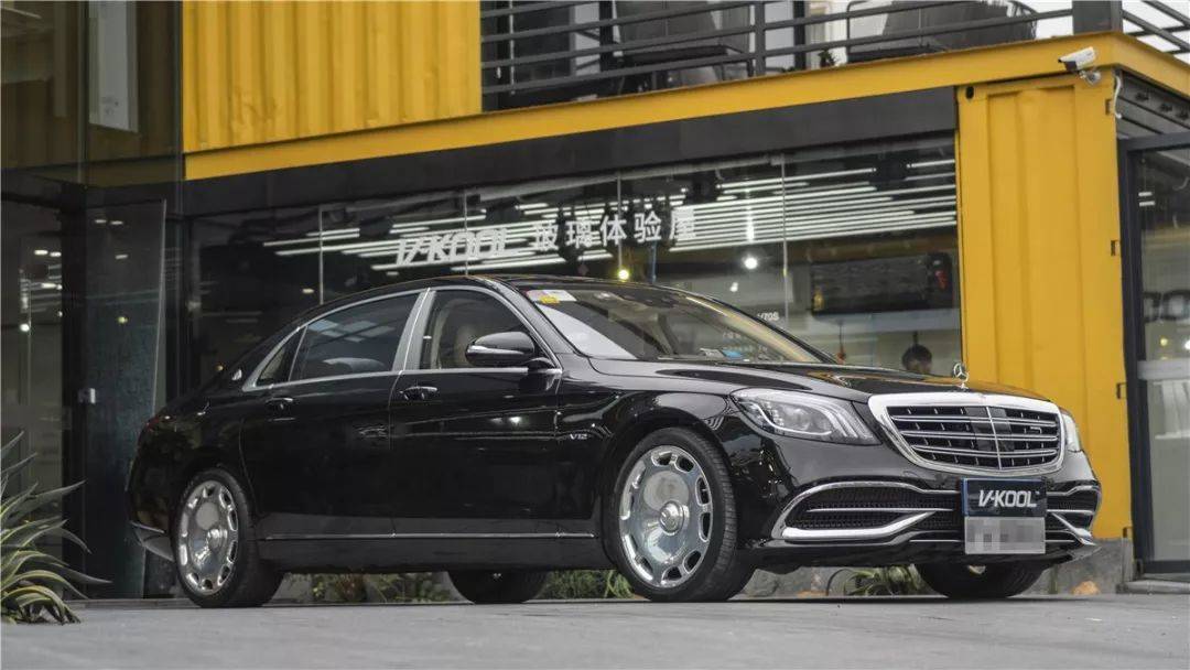 奔驰迈巴赫s680贴威固v100超厚系列隐形车衣 宝之升贴膜