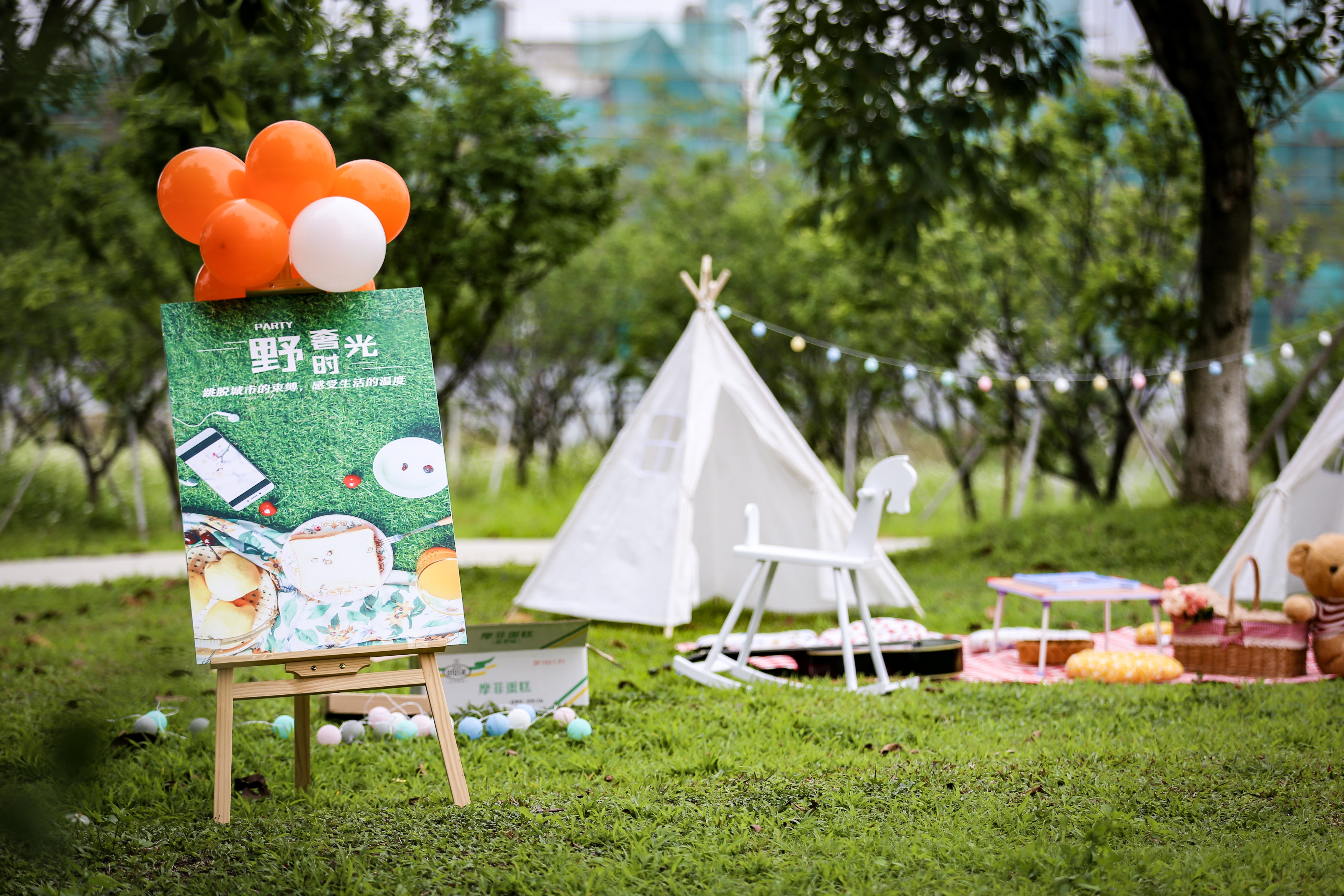 打卡东莞休闲圣地,集野餐,团建,露营,聚会,烧烤多项一体的草坪营地