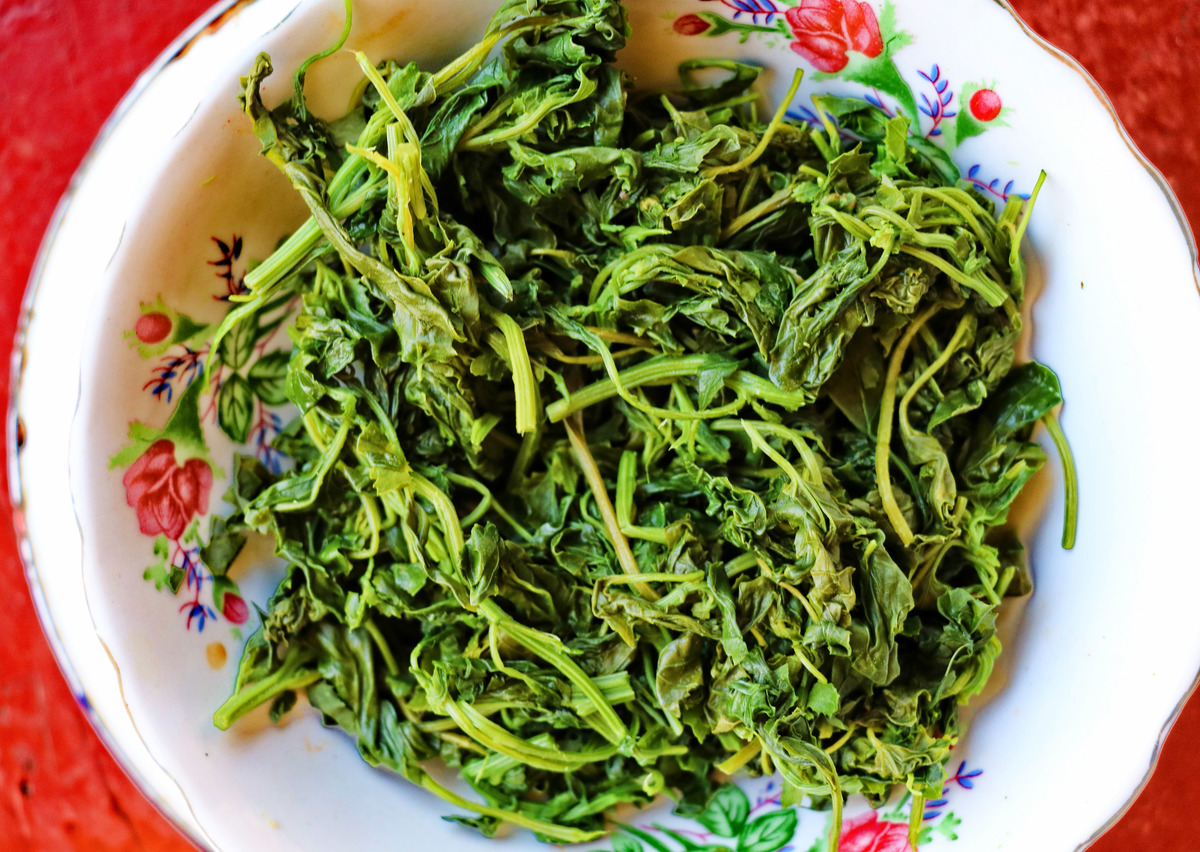 图虫静物摄影灰条菜