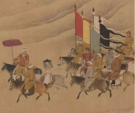 古代打仗扛旗的士兵冲在最前面，他们不怕死吗？_旗帜