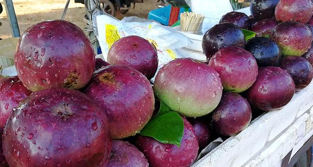 柬埔寨的水果奇形怪状,敢买也不敢吃