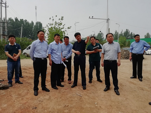 县长田林带队督导2019年县重点推进项目建设情况