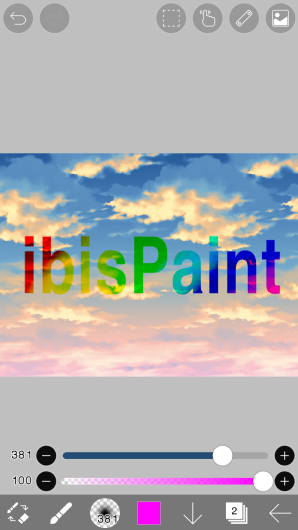ibisPaint爱笔思画手机画画软件之混合模式—手机绘画98