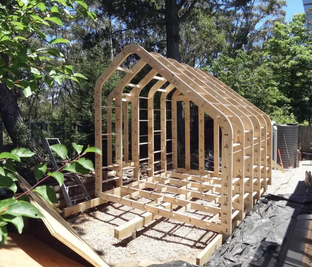 自己动手制作的小木屋比乐高有趣多了