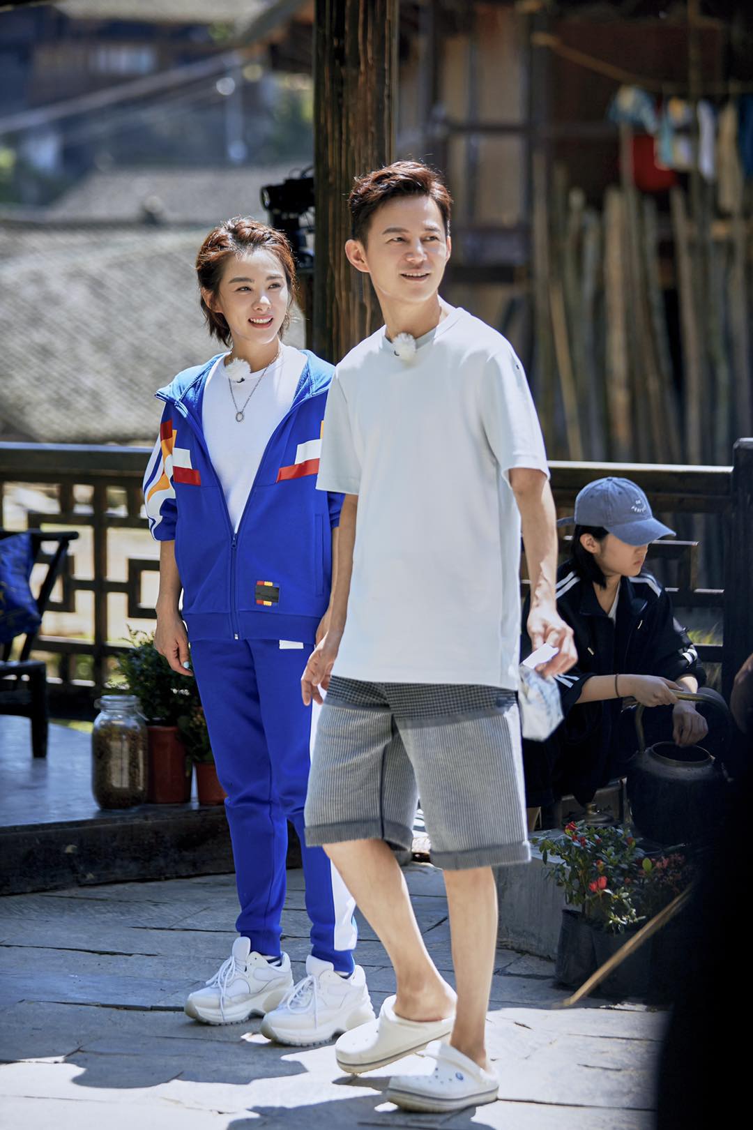 亮相《向往的生活》 刘璇想要潘石屹做的平衡木
