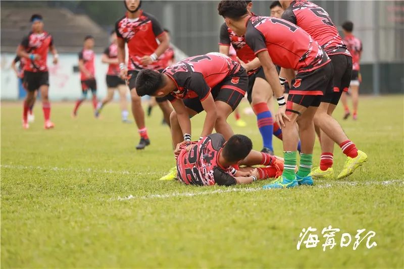 比赛,将选拔20-25名优秀选手参加今年中日韩青少年运动会的橄榄球项目