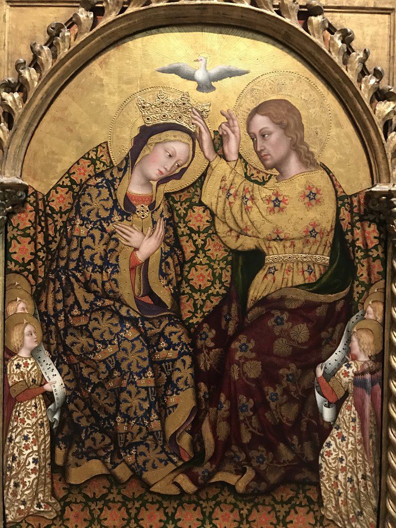 真蒂莱达法布里亚诺哥特式壁画创作的杰出代表