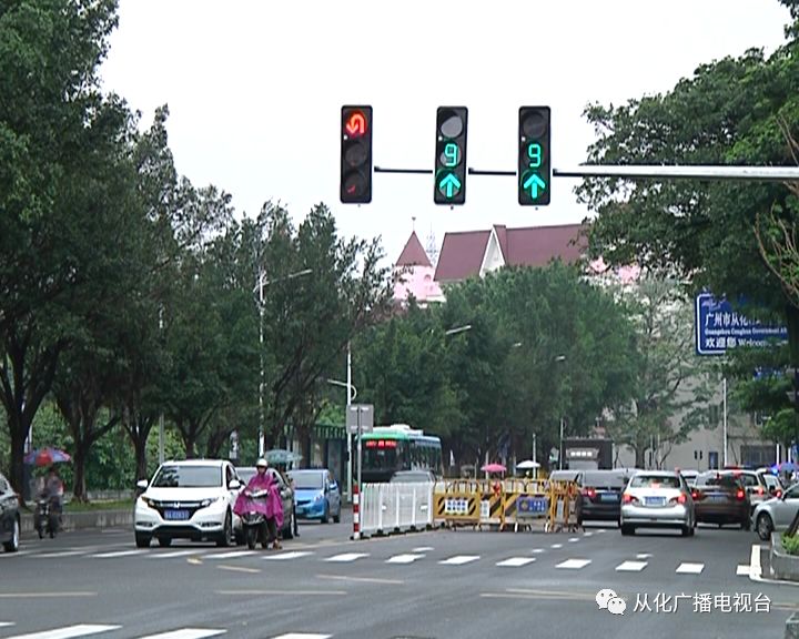 北路交叉口由于是畸形交叉,且汇车处较窄,不能满足双向四车道通行规模