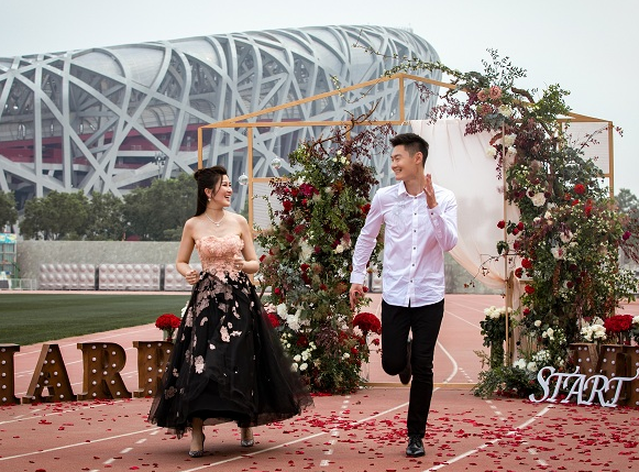 520重磅狗粮百米飞人张培萌这样追到一生所爱