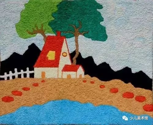 没想到纸巾还能这么玩超神奇的纸浆画