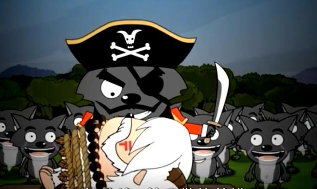 你知道灰太狼脸上的刀疤是从何而来吗?原来他才是幕后的英雄_武大郎