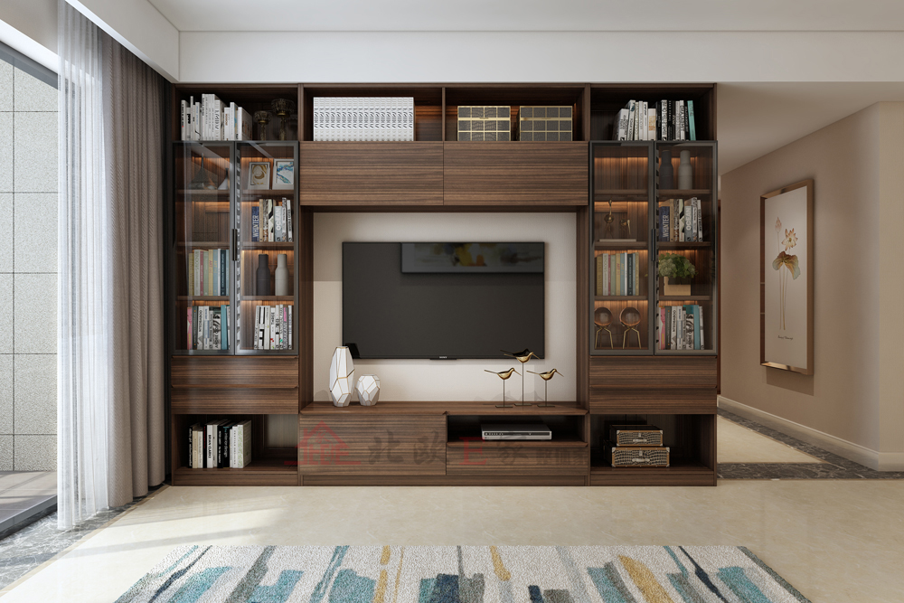 北欧e家黑胡桃实木家具难掩出众本色