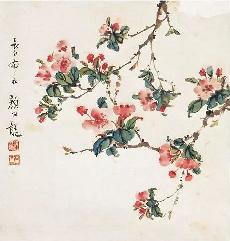 一代花鸟大家颜伯龙作品欣赏(100幅)