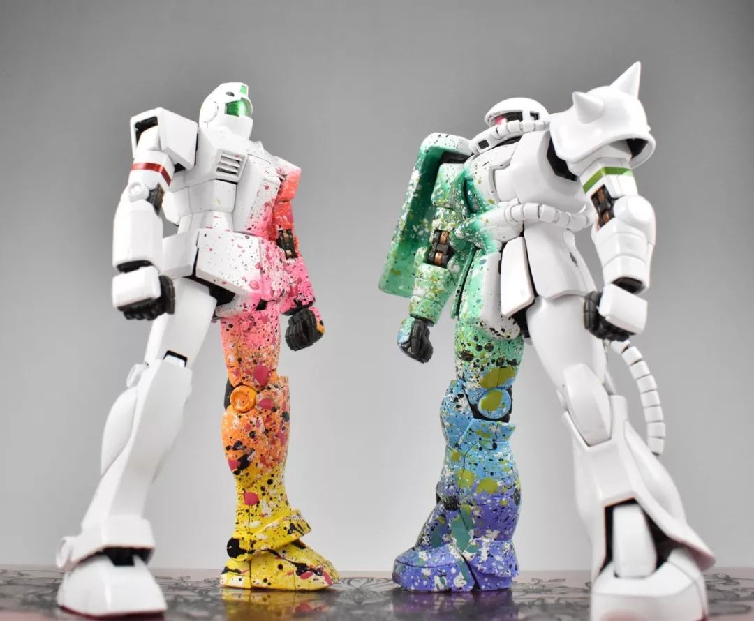 吉姆和扎古2也能玩得这么有艺术气息