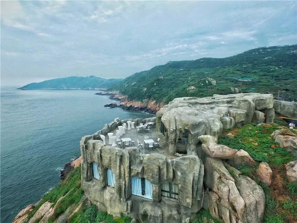 温州南麂岛悬崖酒店图片
