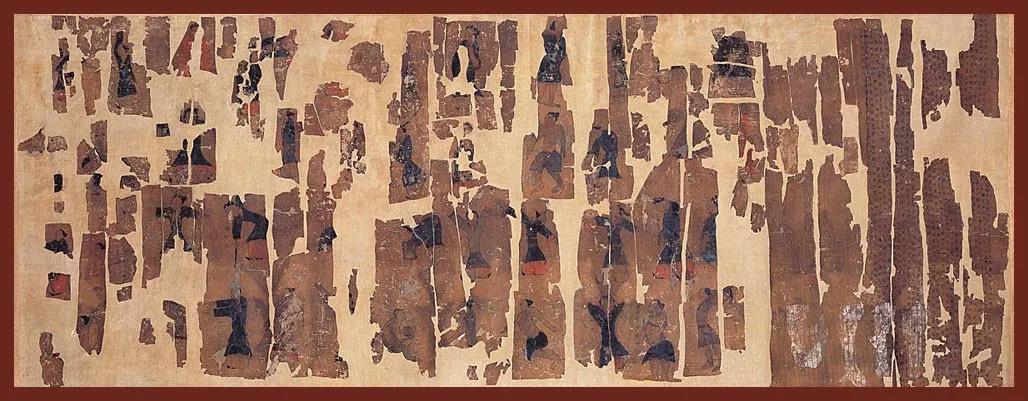 走进博物馆大厅,一场结合马王堆汉墓出土的《导引图》编排而成的现代