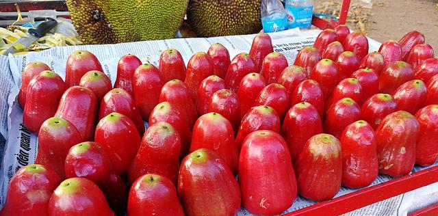 柬埔寨的水果奇形怪状,敢买也不敢吃