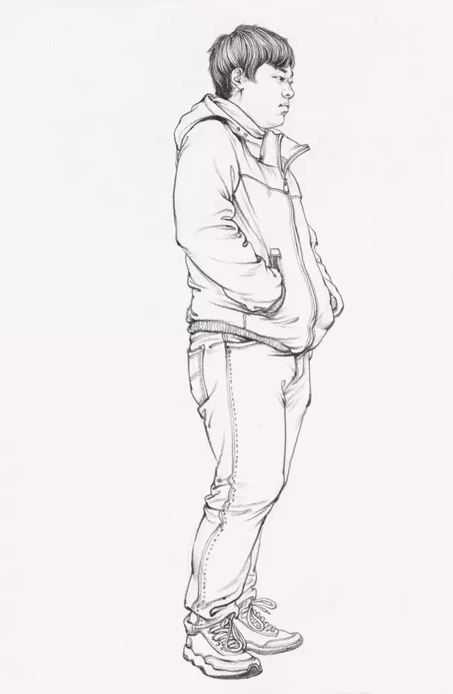 画速写数十个不同临摹角度