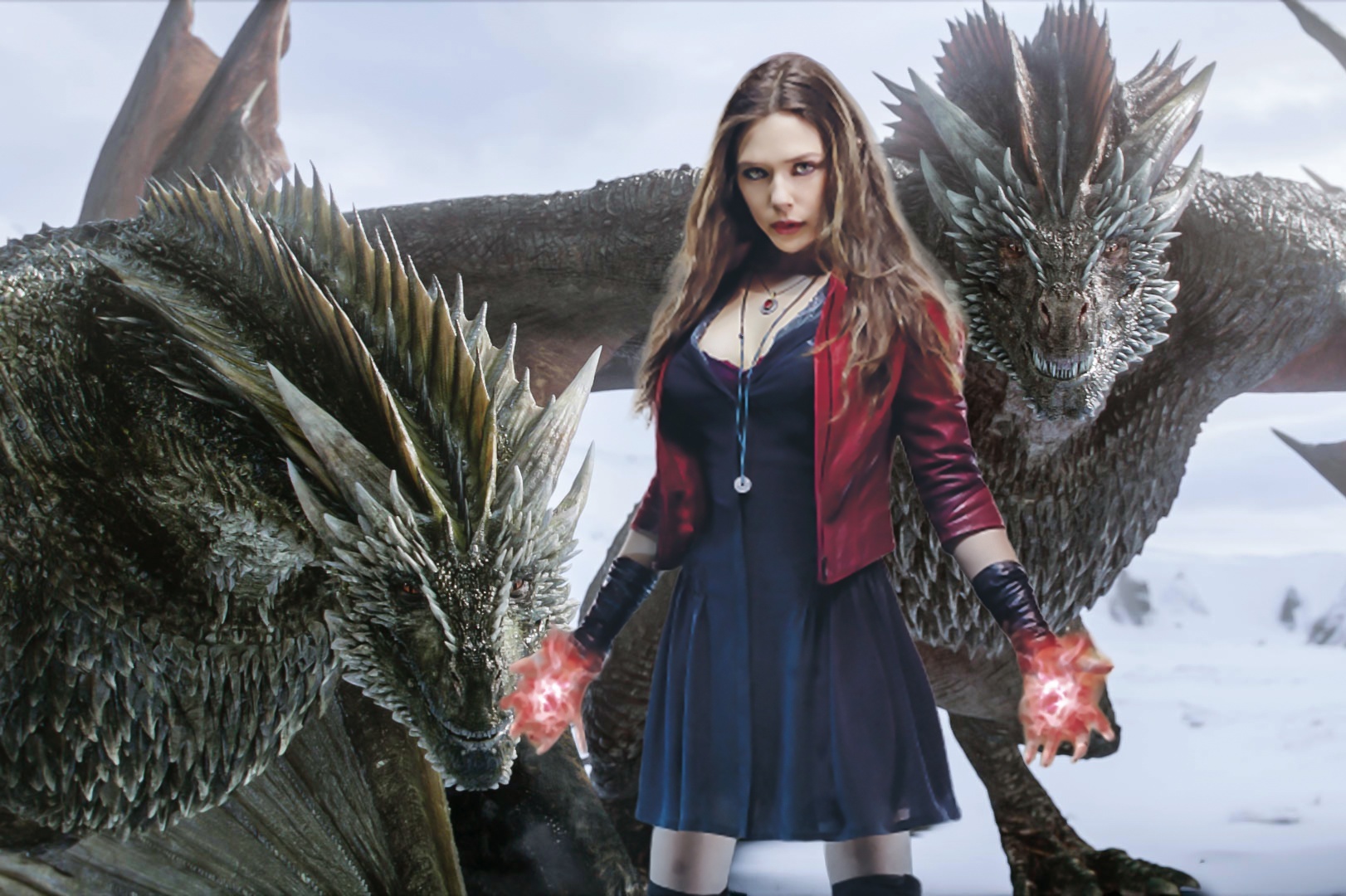 绯红女巫竟试镜过《权游》?两种口音诠释不同的龙母!